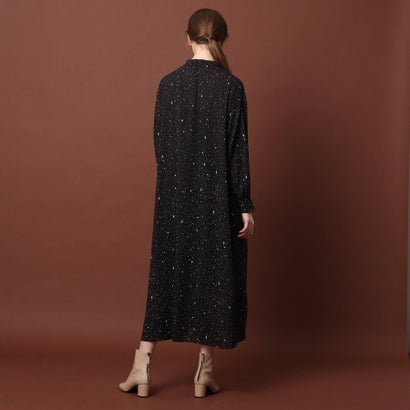 ドレステリア Dressterior スターリープリントギャザーマキシワンピース ブラック Lojascarrossel Com Br