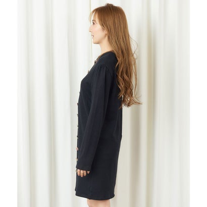 ミーア Miia マルチビジューニットワンピース ベージュ Lojascarrossel Com Br