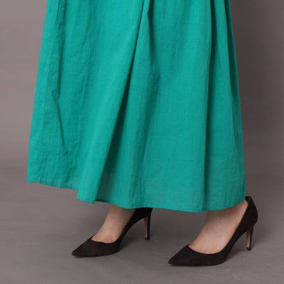 ドレステリア Dressterior Classy 8月号掲載 インド刺繍コットンボイルワンピース ダークグリーン Lojascarrossel Com Br