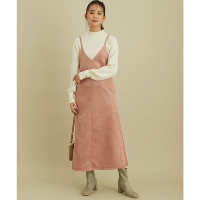 ビス Vis パウダータッチエコスエード キャミワンピース 薔薇色 63 Musiciantuts Com