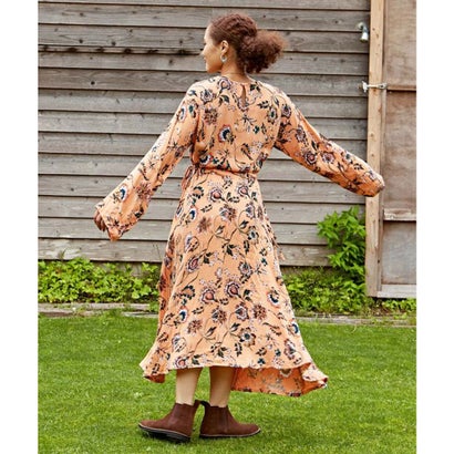 チャイハネ アンネフラワーワンピース 緑色家筋余分の物 Musiciantuts Com