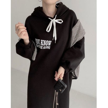 エピック デイ Epic Day ワンピース パーカーワンピース ブラック Fitzfishponds Com