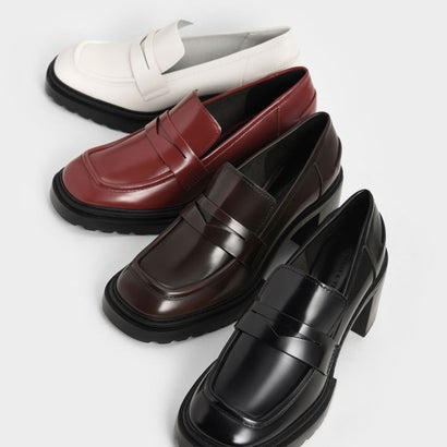 ペニーローファーパンプス【再入荷】(DarkBrown)