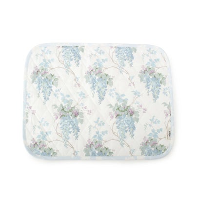 ローラアシュレイ Laura Ashley ウィステリア柄 プレースマット (ライトグリーン)