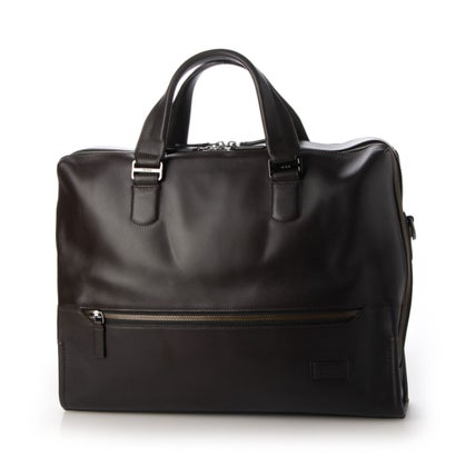 トゥミ TUMI HORTON DOUBLE ZIP BRIEF (BROWN)