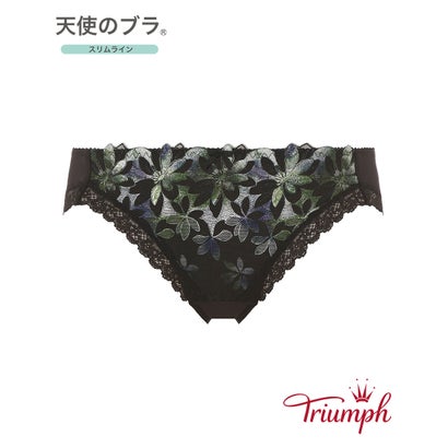 トリンプ Triumph 天使のブラ スリムライン 極上ライト 544 レギュラーショーツ 3L (ブラック)