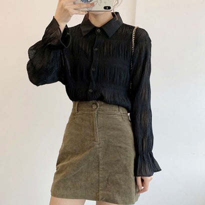 Sale 60 Off ショッピングゴー Shoppinggo 白ブラウス シャツ レディース トップス 襟付き シャツブラウス Vネック 長袖 おしゃれ 韓国風 フォーマル 通勤ol ブラック Www Slavonija Zupanja Hr