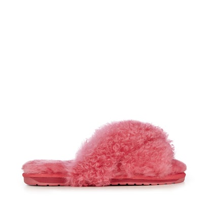 その他 エミュ オーストラリア Emu Australia Mayberry Curly ファーサンダル Mineral Red Locomall ロコンド公式ストア