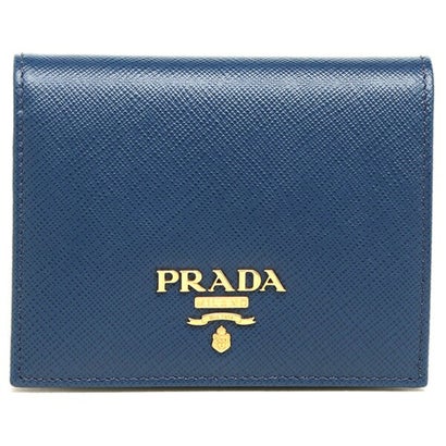 プラダ PRADA 財布 折財布 レディース PRADA 1MV204 QWA F0016 ブルー