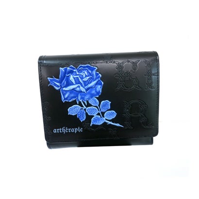 アルセラピィ artherapie フィセルローズ 二つ折り財布 アウトポケット（ブルー） 14,449円