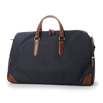 ＜ロングセラー＞オティアス Otias / 1680デニールナイロン×白化なめし革手合い合皮 2WAYボストンバッグ/ショルダーバッグ（NV）