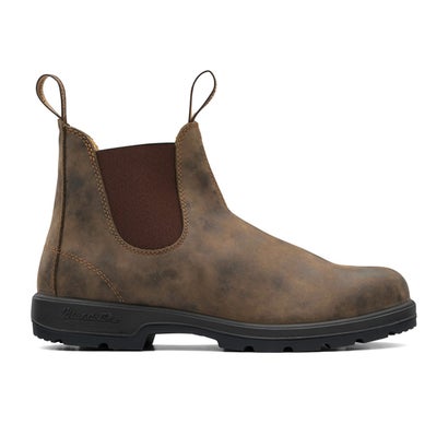 Blundstone ブランドストーン CLASSICS BS585267 サイドゴアブーツ 本革 ヌバック ラスティックブラウン