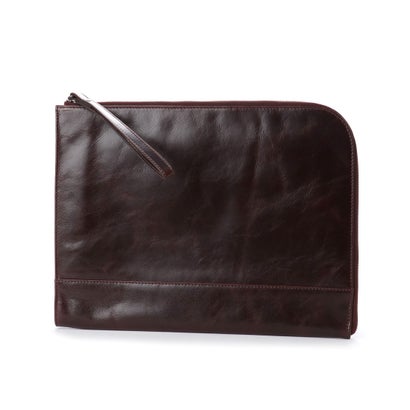 ビカーシ BICASH クラッチバッグ （DARK BROWN）