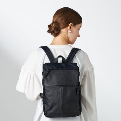 イザック YSACCS レザーコンビナイロンシリーズ リュックサック （NAVY）｜LOCOMALL（ロコンド公式ストア）