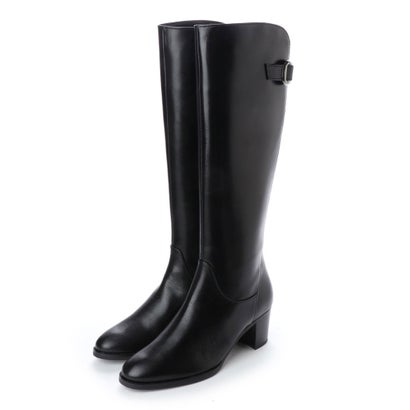 【本革 / 日本製】 バークレー BARCLAY トラッドデザインロングブーツ （BLK） 21,666円
