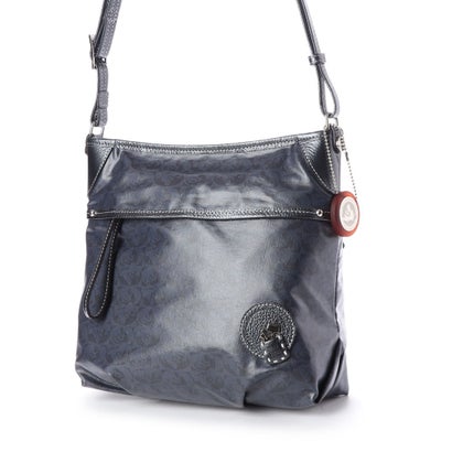 ペレボルサ PELLE BORSA 「アライブ」ショルダーバッグ（ネイビー）日本製