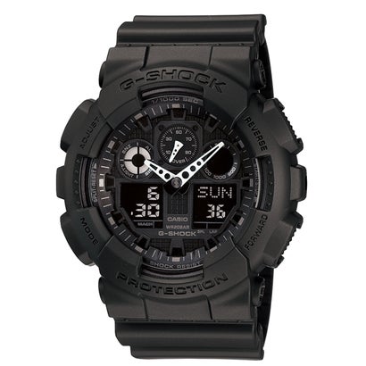 【G-SHOCK】GA-100-1A1JF / アナログ&デジタル （ブラック）