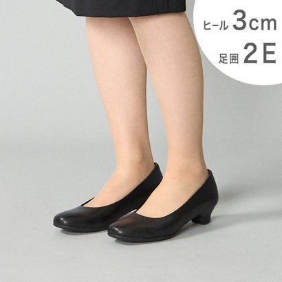 イング ing ブラックパンプス （ブラック）