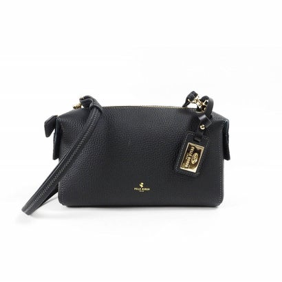 ペレボルサ PELLE BORSA 「レサイバー空間」ショルダーバッグ （黒いこと）日本製