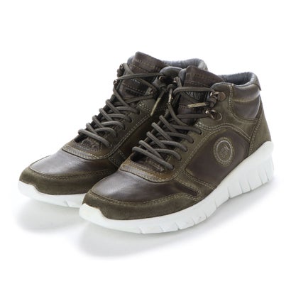 ヨーロッパコンフォートシューズ EU Comfort Shoes BCN ハイカットスニーカー(C-1040) （カーキ）