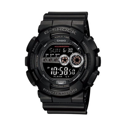 【G-SHOCK】高明快さLEDうしろ側ともし火 / GD-100-1BJF / Gぼうぜん自失 （黒いこと）