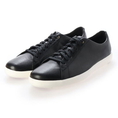 コール ハーン COLE HAAN グランド クロスコート スニーカー mens （ブラック レザー / ホワイト）