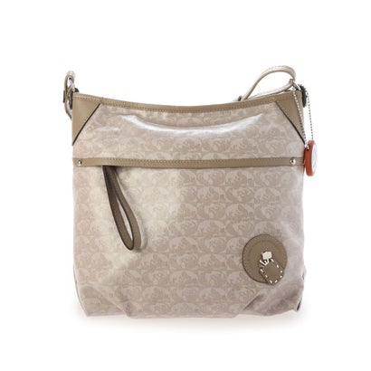 ペレボルサ PELLE BORSA 「アライブ」ショルダーバッグ （グレージュ）日本製