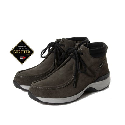 【GORE-TEX】マドラスウォーク madras Walk きめ細かなホンブルグ帽な本当のなめし革を総べてに当て嵌めるした シューズ MWL1012 （うす暗いカーキ）