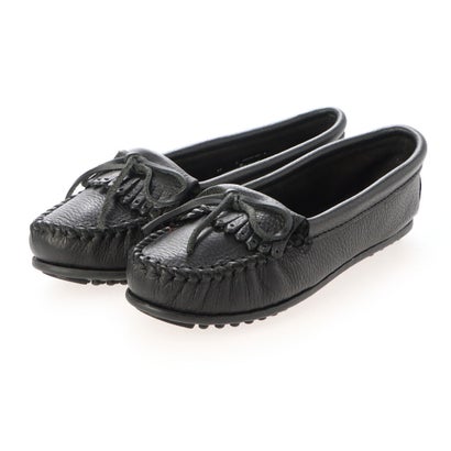 ミネトンカ MINNETONKA モカシン キルティ deerskin-kilty-69 （BLACK）
