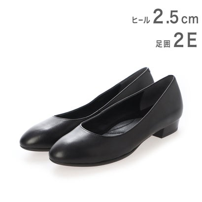 イング ing ローヒールブラックパンプス （黒いこと）