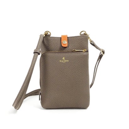 ペレボルサ PELLE BORSA 「レネットグッズ」ショルダーバッグ （トープ）日本製