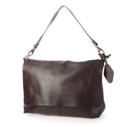 ビカーシ BICASH レザーショルダーバッグ （DARK BROWN） 11,154円