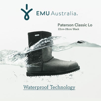 エミュ オーストラリア連邦 EMU Australia Paterson Classic Lo （Black）