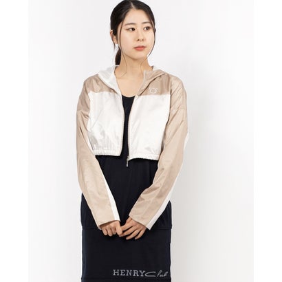 ヘンリークラブ HENRY Club 布帛ブルゾン （ベージュ）