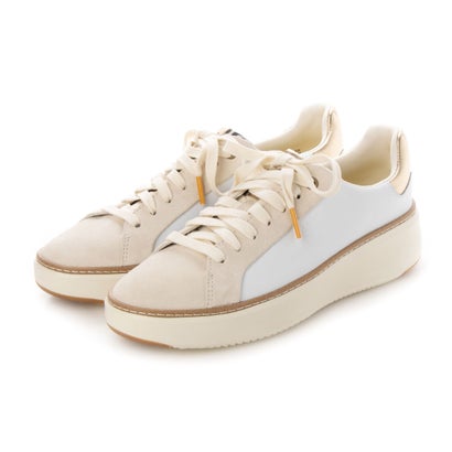 電話を掛ける ハーン COLE HAAN 地びた労働者階級 クラウドフィール 固定ディスクとっ始め回転運動 スニーカー womens （白いこと/ レオパード 刷り上げる）