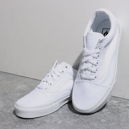 ヴァンズ VANS OLD SKOOL VN000D3HY28／バンズ オールドスクール JAZZ スニーカー USA企画 （WHITE）