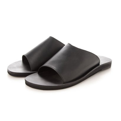 ビカーシ BICASH なめし革サンダル （BLACK）
