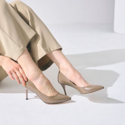 セヴン トゥエルヴ サーティ SEVEN TWELVE THIRTY LovelyWalk ポインテッドトゥパンプス （オーク材エナメル）