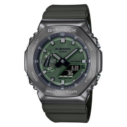 【G-SHOCK】メタルベゼル / GM-2100B-3AJF （グリーン）