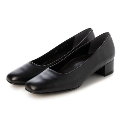 【サンプル品】 ワイズ(幅)P細め 3.5?ヒールスクエアパンプス