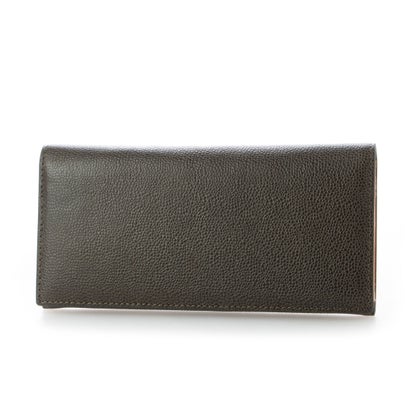 ミラグロ MILAGRO MILAGRO 英国C. F. Stead社製レザー・かぶせ長財布 （ダークグリーン）