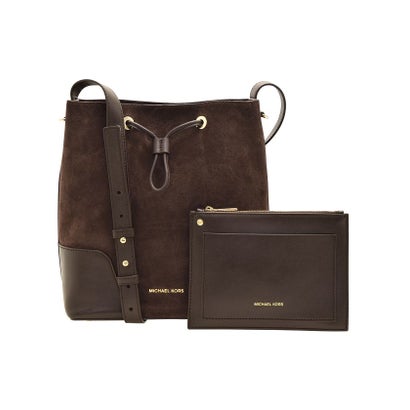 マイケル教科課程 MICHAEL KORS ショルダーバッグ （珈琲）