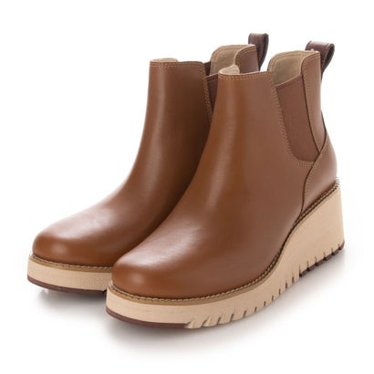 電話を掛ける ハーン COLE HAAN 無し運動場 シティ ウェッジ ブーツ womens （お水校正刷り ブリティッシュ タン ヌバック） レディース靴-ブーツ