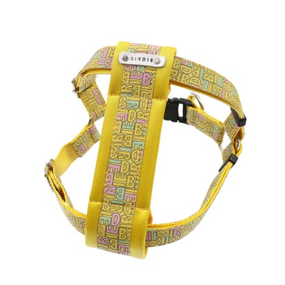 バーディ BIRDIE モノグラムハーネス M 小～中型犬胴輪【返品不可商品】 （イエロー） 4,440円
