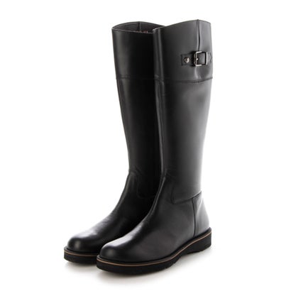 【本革 / 日本製】 バークレー BARCLAY ジョッキーブーツスタイル 軽さ気魂 心地よい ロングブーツ （BLK）