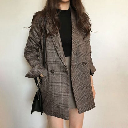 楽天市場】privatebeach 【サイズ追加】グレンチェック柄オーバー