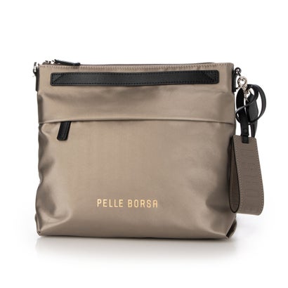ペレボルサ PELLE BORSA 「チアーズ」ショルダーバッグ （トープ）日本製