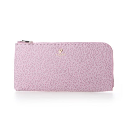 ペレボルサ PELLE BORSA L字ファスナー長財布 （ライラック）