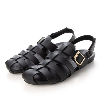 プラクトン PLAKTON フラットサンダル （BLACK）