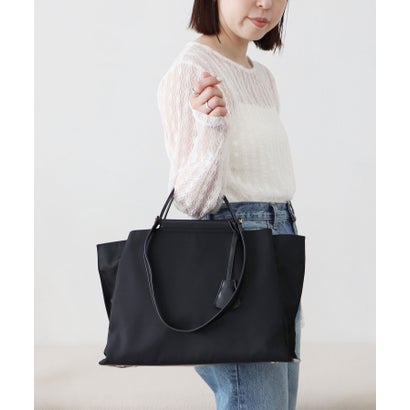 【こきあもふ】ダブルハンドル トートバッグ メタリックアクセント ダブルハンドルバッグ ｜チャールズ